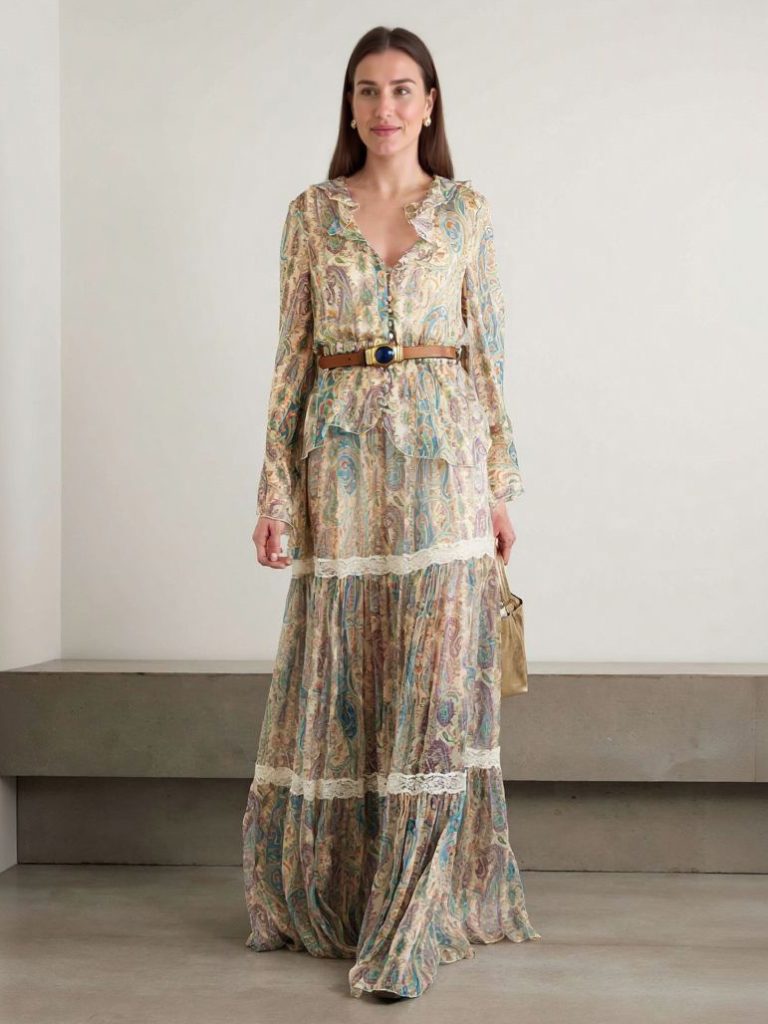 Printed Two-Piece Set