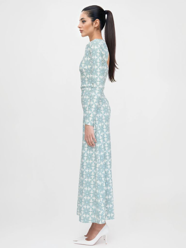 Printed Maxi Dress