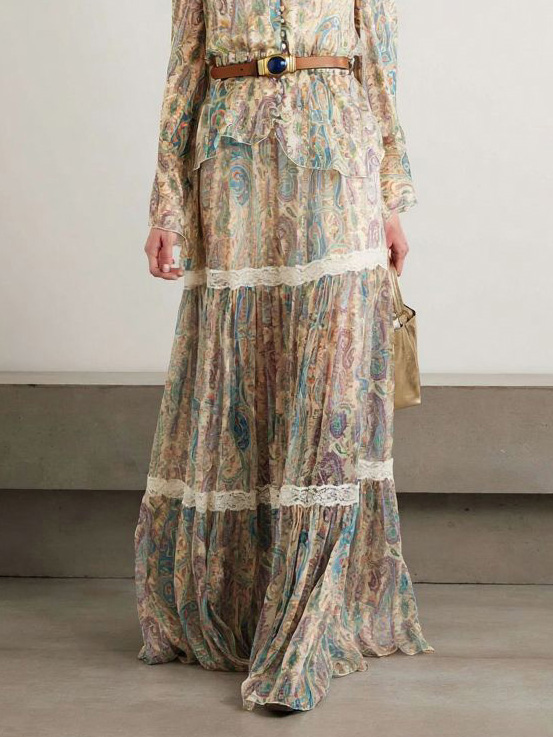 Printed Two-Piece Set