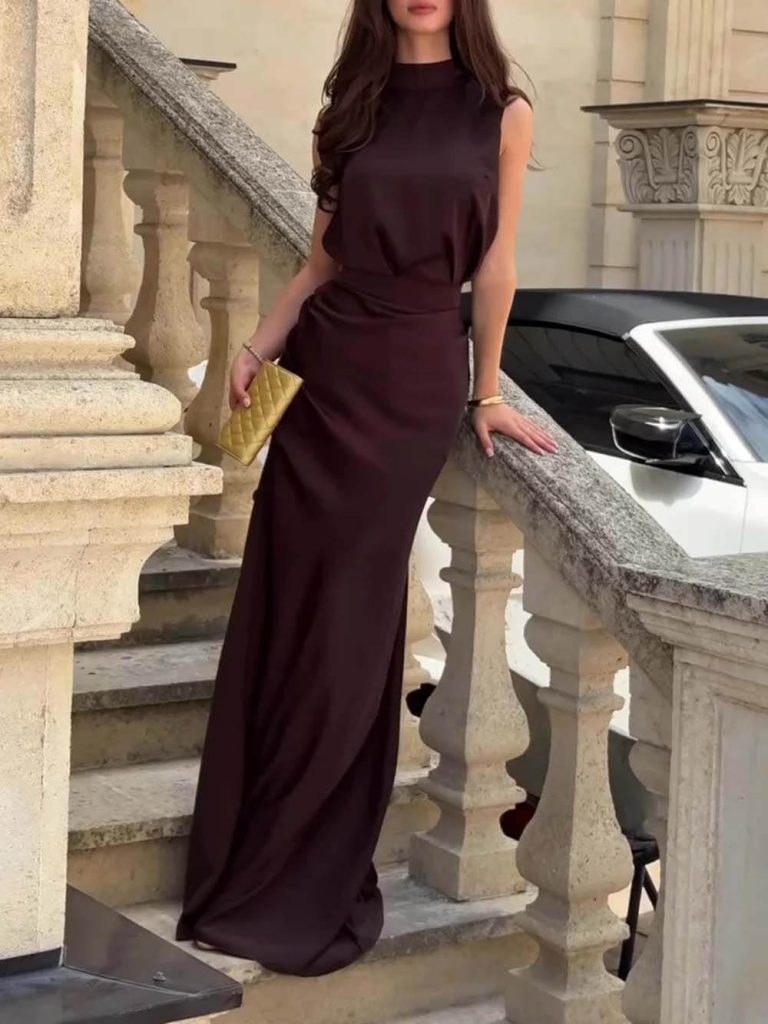 Sleeveless Maxi Dress