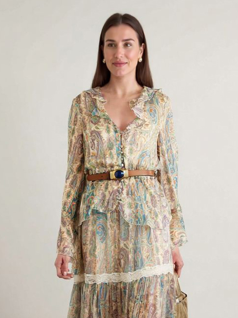 Printed Two-Piece Set