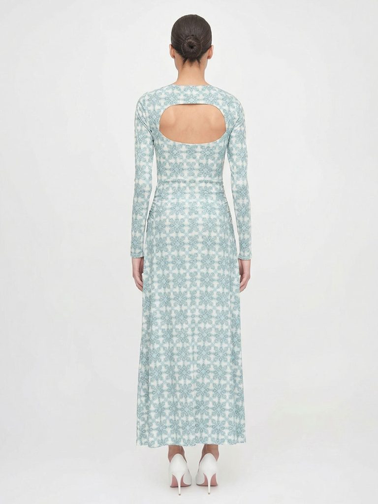 Printed Maxi Dress
